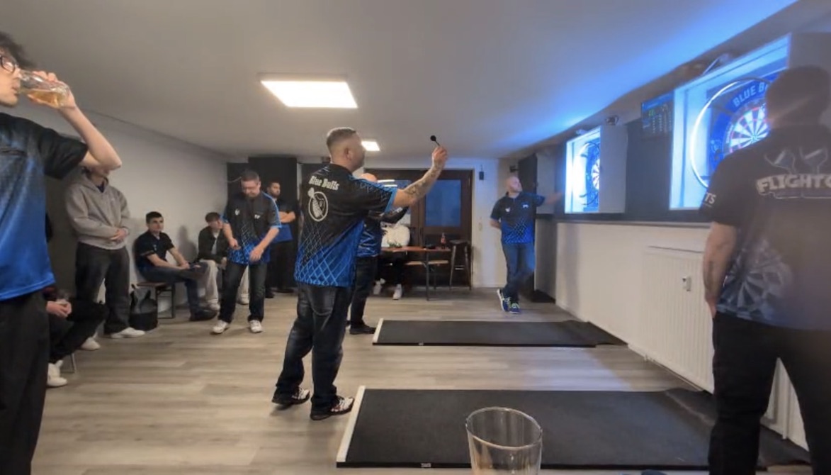 Dartscheiben im Dartraum SV Flechtorf